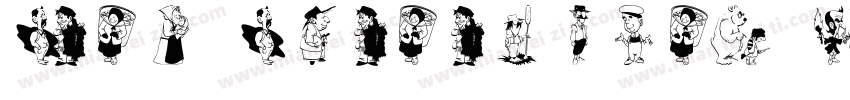 Card Characters Nar字体转换